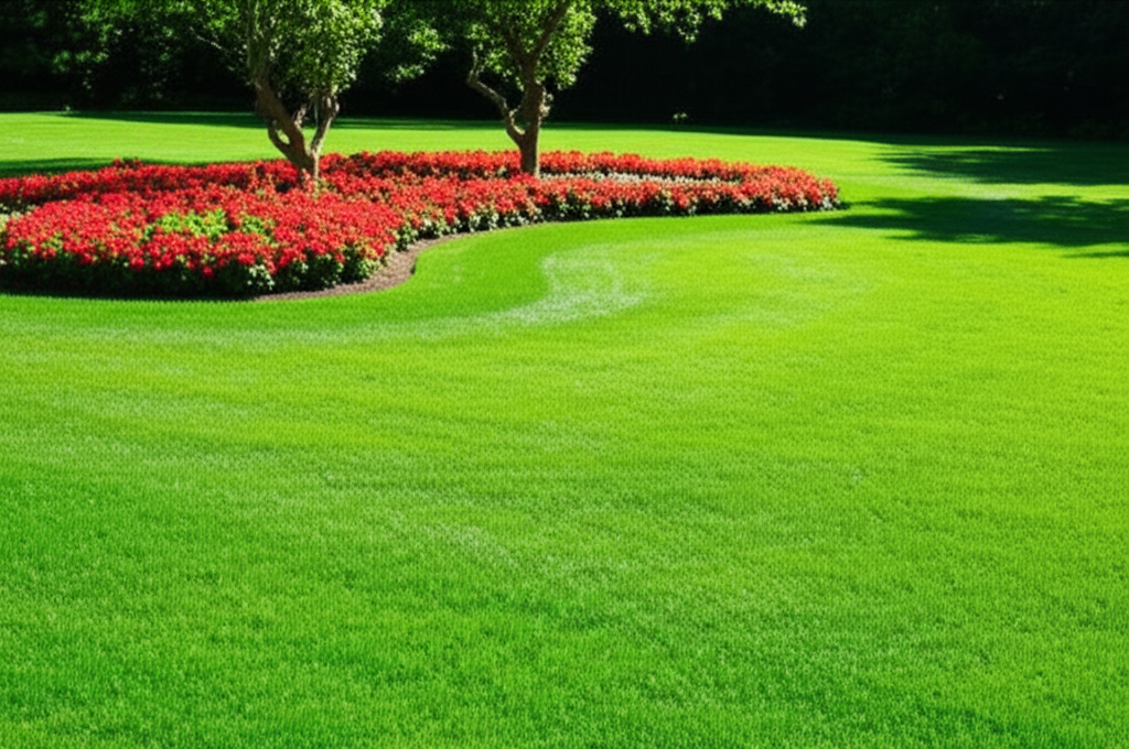 After lawn care